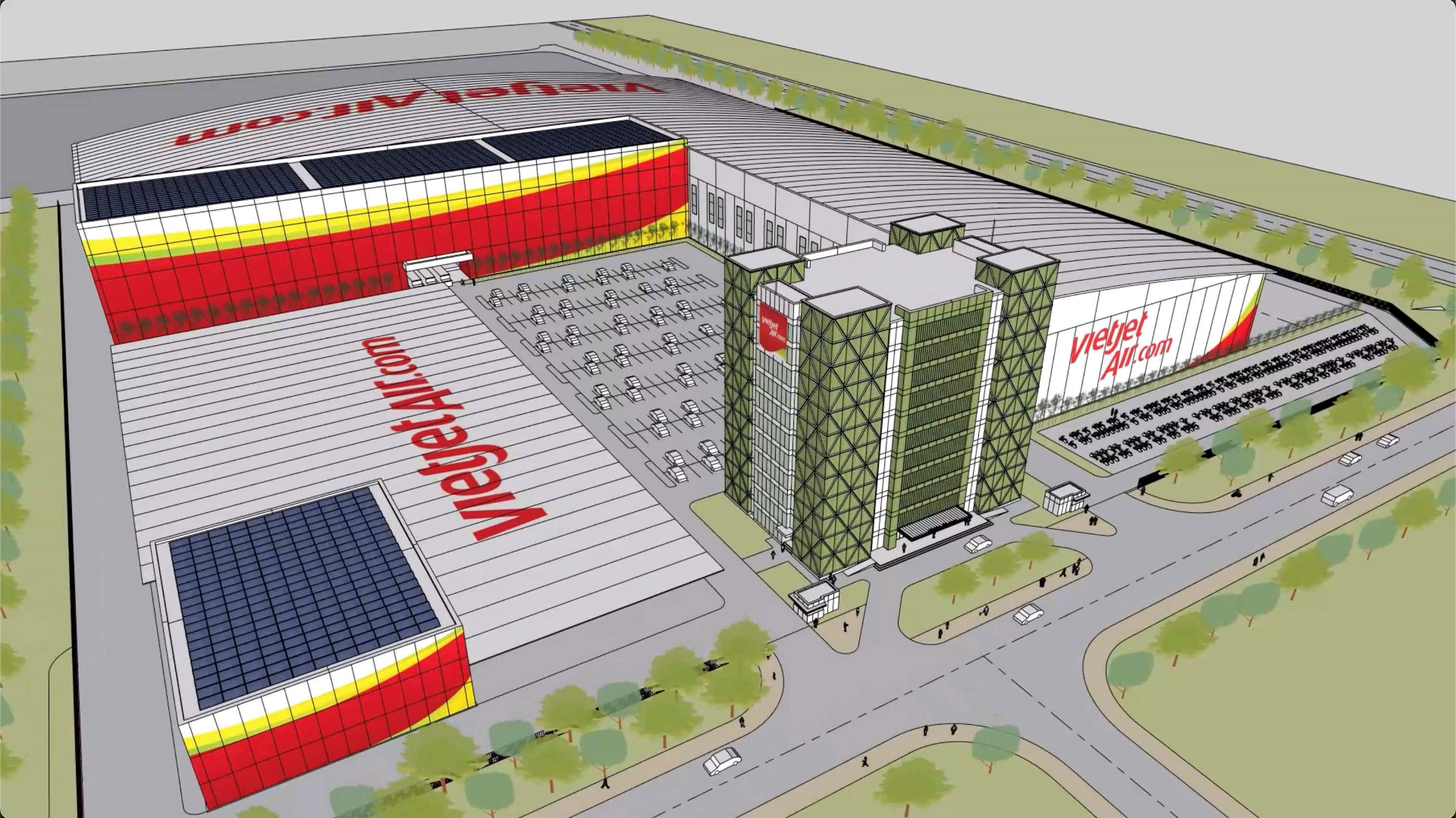 Khởi công Trung tâm bảo dưỡng Vietjet tại Long Thành