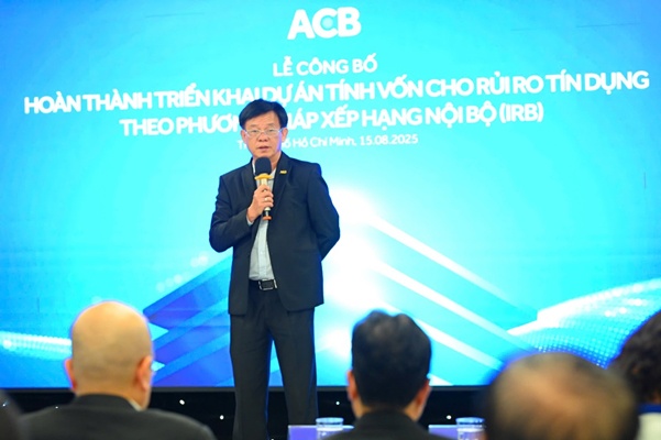 ACB hoàn thành dự án tính vốn theo Basel III