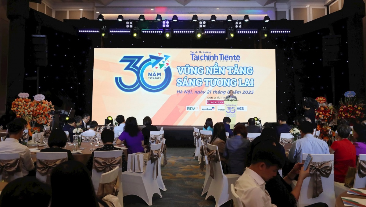 Tạp chí Thị trường Tài chính Tiền tệ kỷ niệm 30 năm thành lập Tạp chí Thị trường Tài chính Tiền tệ kỷ niệm 30 năm thành lập