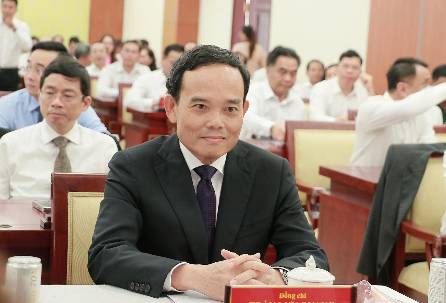 Đồng chí Trần Lưu Quang làm Bí thư Thành ủy TP. Hồ Chí Minh - Ảnh: VGP/LA Đồng chí Trần Lưu Quang làm Bí thư Thành ủy TP. Hồ Chí Minh - Ảnh: VGP/LA