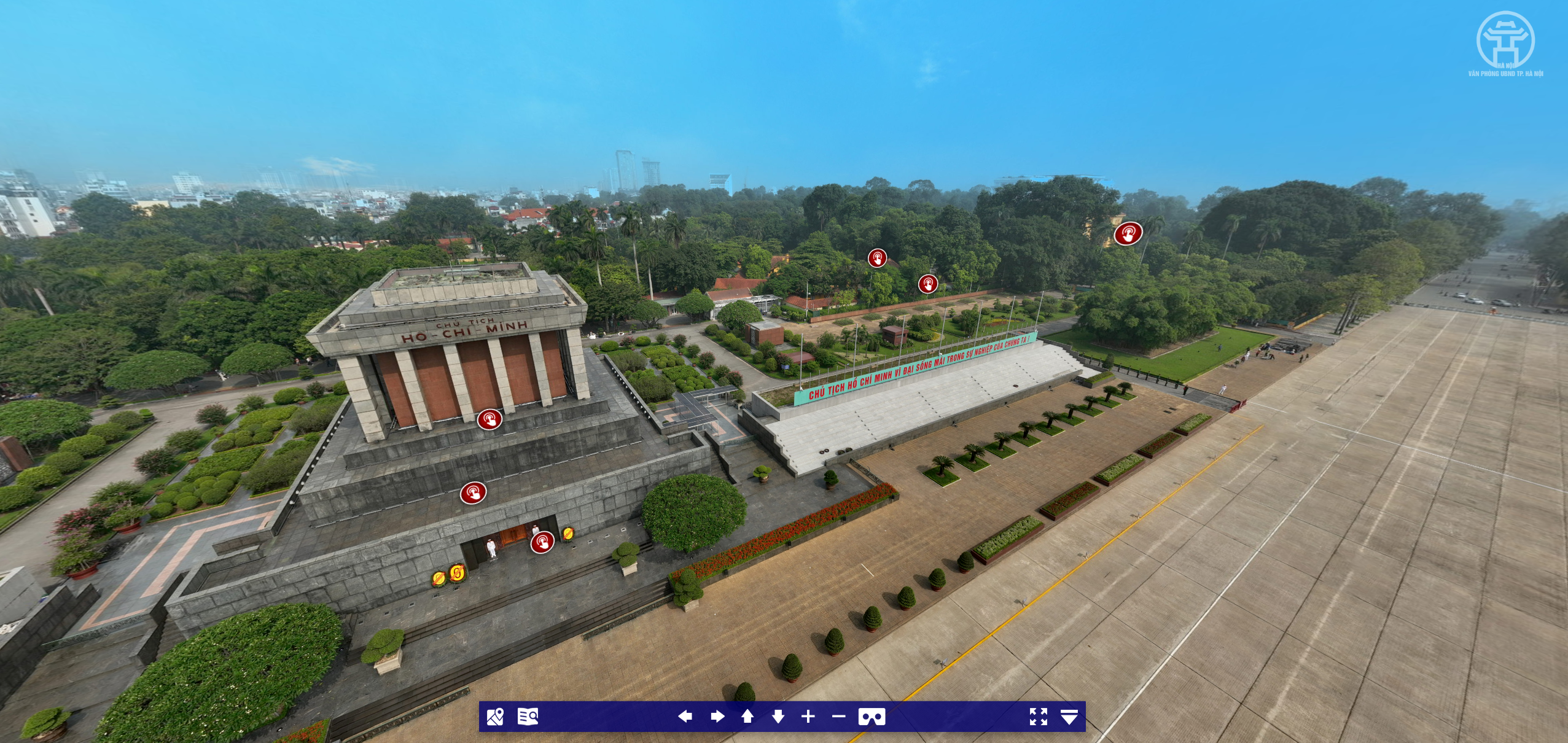VR-A80 mang đến trải nghiệm thực tế ảo 360 độ, giúp người dân và bạn bè quốc tế Hà Nội lan tỏa giá trị lịch sử qua sản phẩm số đặc biệt VR-A80 kỷ niệm 80 năm Quốc khánh