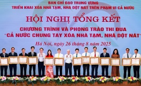 HDBank đồng hành cùng Chính phủ, góp phần xóa bỏ 2.600 căn nhà tạm