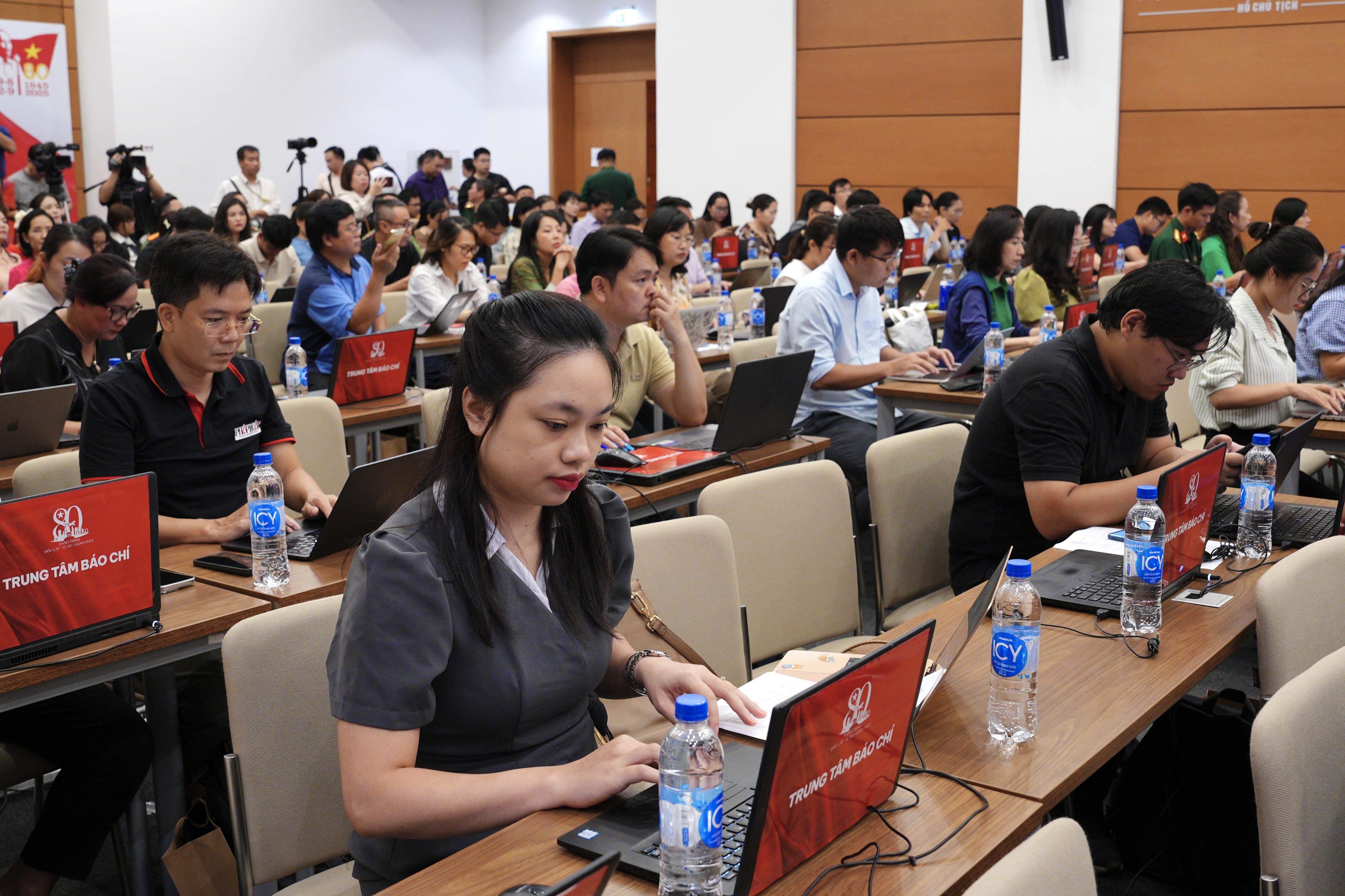 Khai trương Trung tâm Báo chí Lễ kỷ niệm 80 năm Quốc khánh Khai trương Trung tâm Báo chí Lễ kỷ niệm 80 năm Quốc khánh