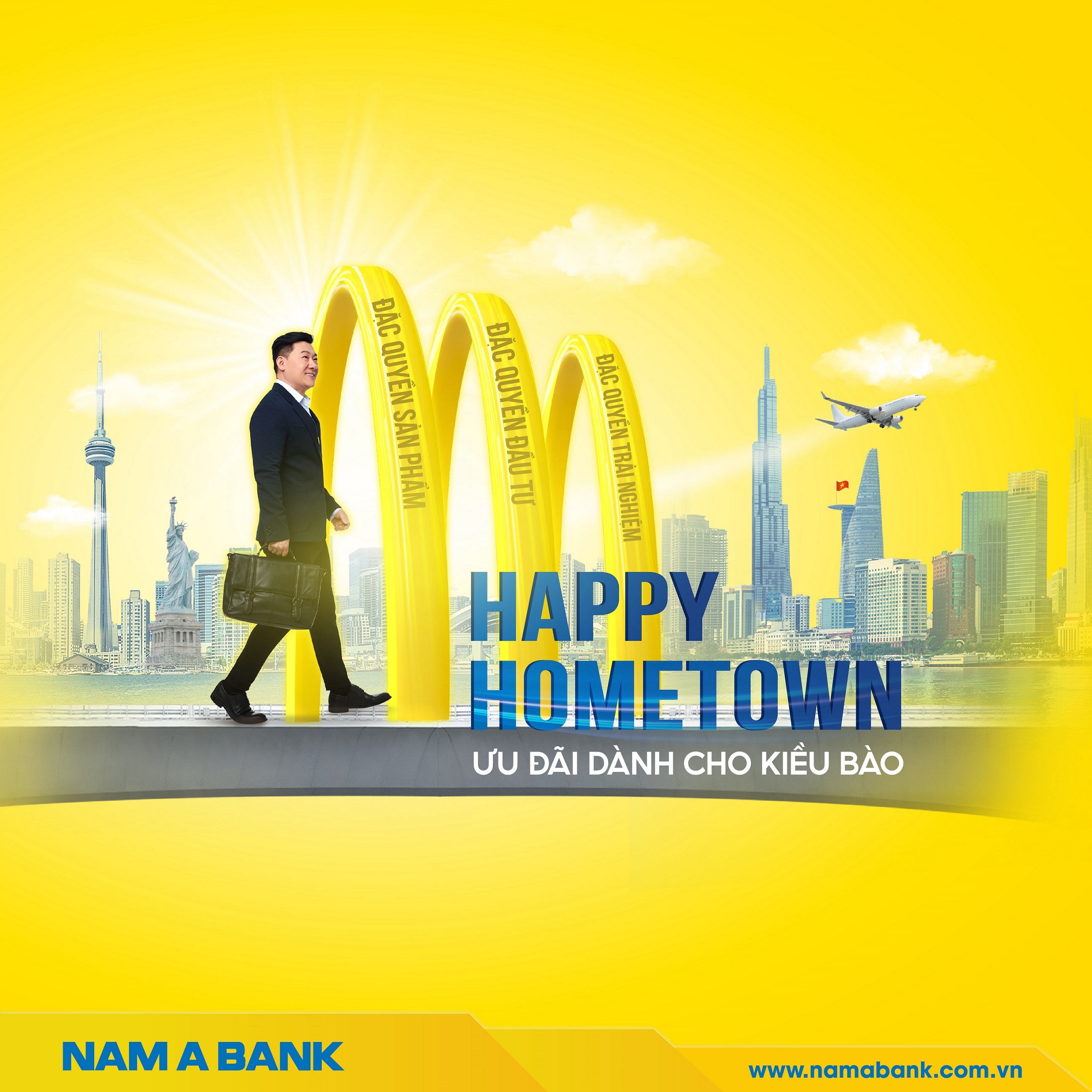 Nam A Bank chính thức triển khai chính sách Happy Hometown và Kết nối doanh nghiệp FDI, mang đến nhiều ưu đãi vượt trội.