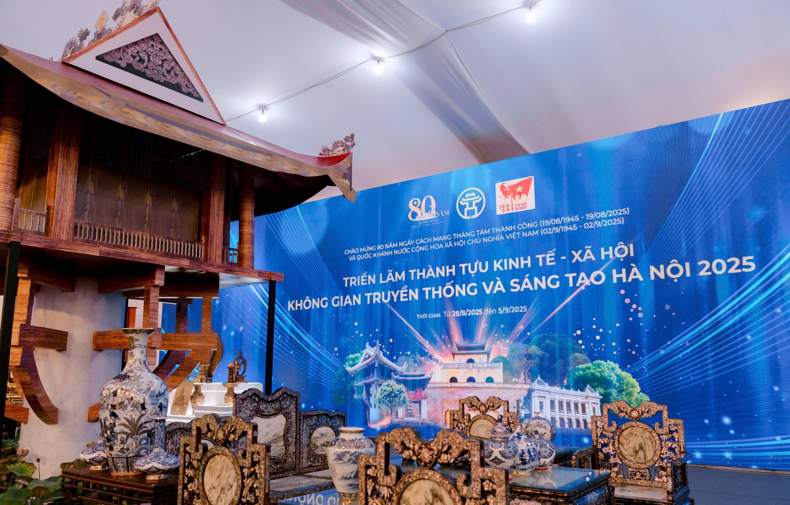 Không gian Truyền thống và Sáng tạo Hà Nội 2025: Dấu ấn tinh hoa ngàn năm, khát vọng vươn tầm