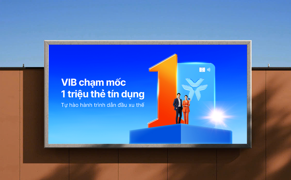VIB cán mốc 1 triệu thẻ tín dụng: Khẳng định vị thế dẫn đầu VIB cán mốc 1 triệu thẻ tín dụng: Khẳng định vị thế dẫn đầu