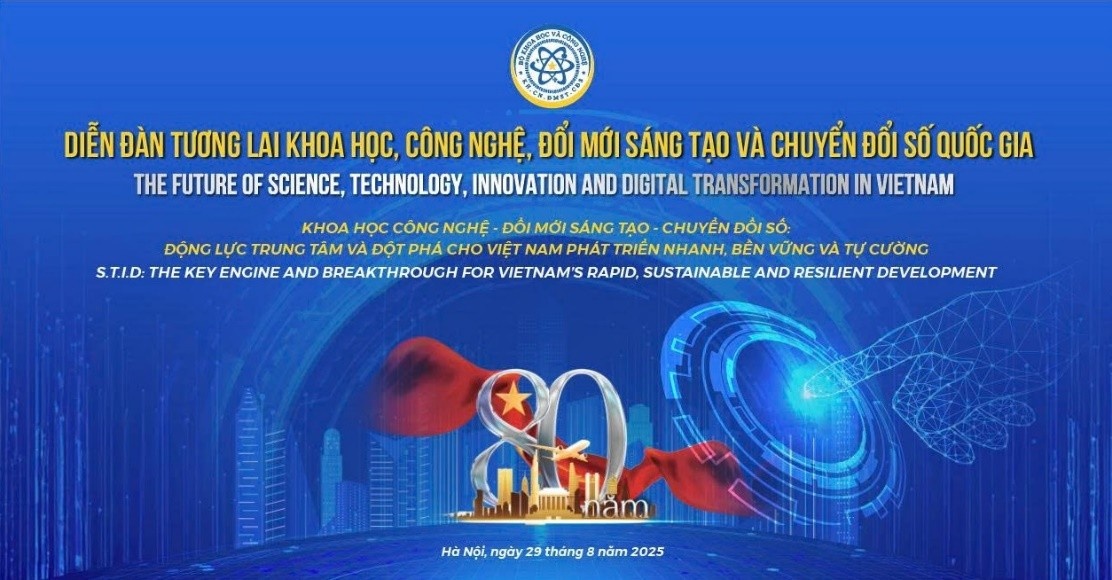 Sắp diễn ra Diễn đàn “Tương lai Khoa học Công nghệ, Đổi mới sáng tạo và Chuyển đổi số Quốc gia” Sắp diễn ra Diễn đàn “Tương lai Khoa học Công nghệ, Đổi mới sáng tạo và Chuyển đổi số Quốc gia”