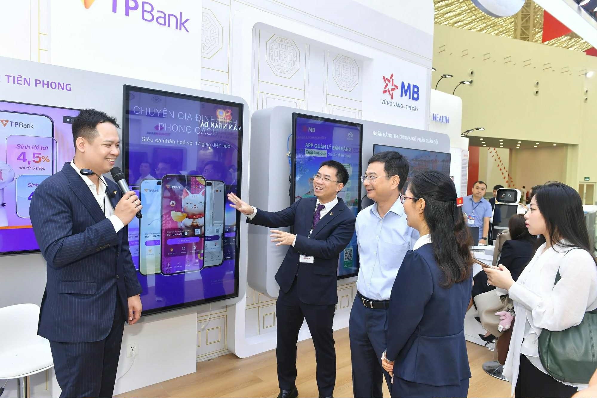 TPBank mang câu chuyện chuyển đổi số với các công nghệ vì cộng đồng đến Triển lãm thành tựu đất nước“80 năm Hành trình Độc lập - Tự do - Hạnh phúc” TPBank mang câu chuyện chuyển đổi số với các công nghệ vì cộng đồng đến Triển lãm thành tựu đất nước“80 năm Hành trình Độc lập - Tự do - Hạnh phúc”