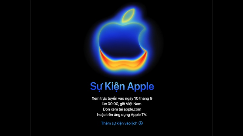 Apple công bố sự kiện “Awe Dropping” ngày 9/9, iPhone 17 là tâm điểm