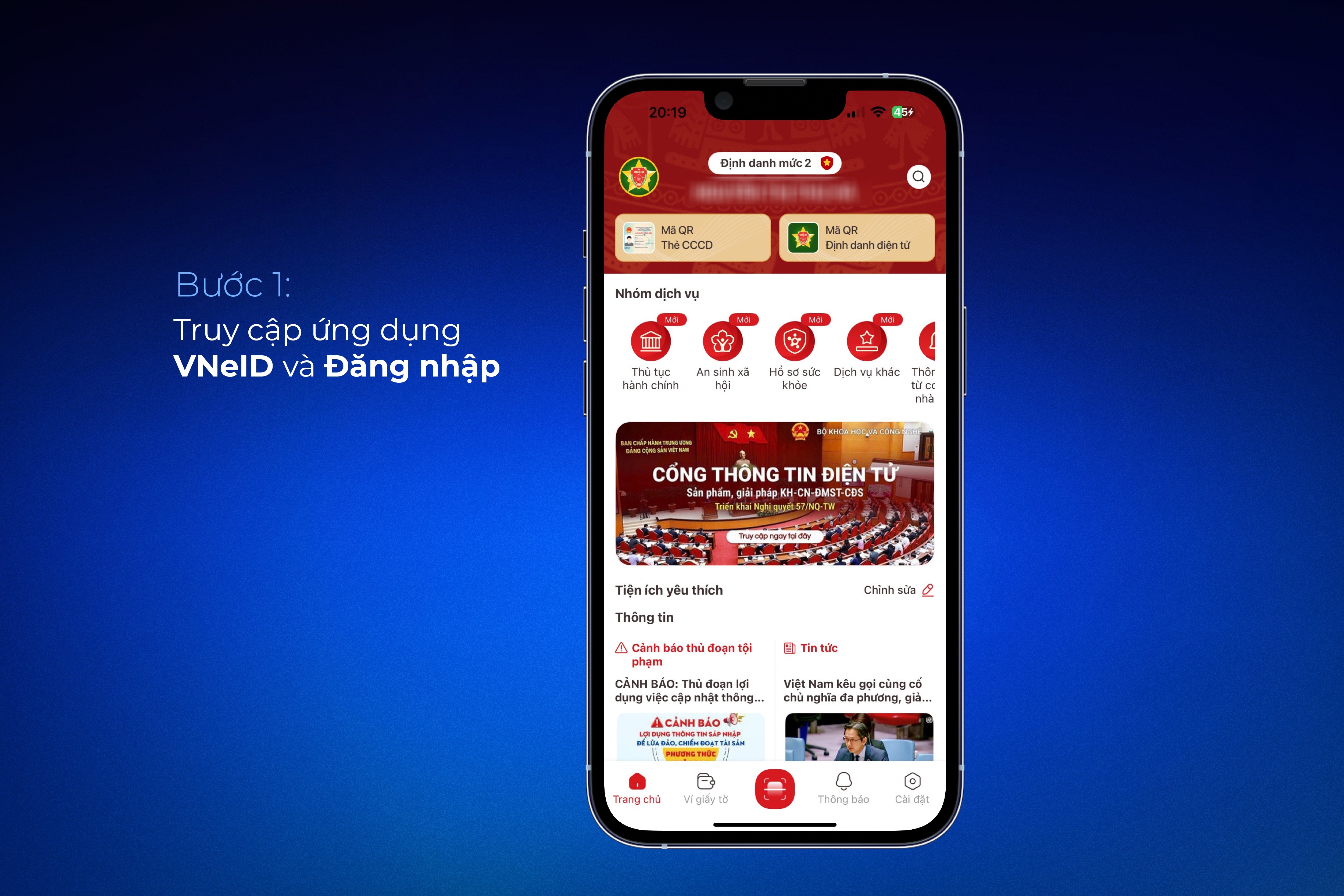 Liên kết tài khoản BVBank trên VNeID nhận quà tết độc lập mừng Quốc khánh