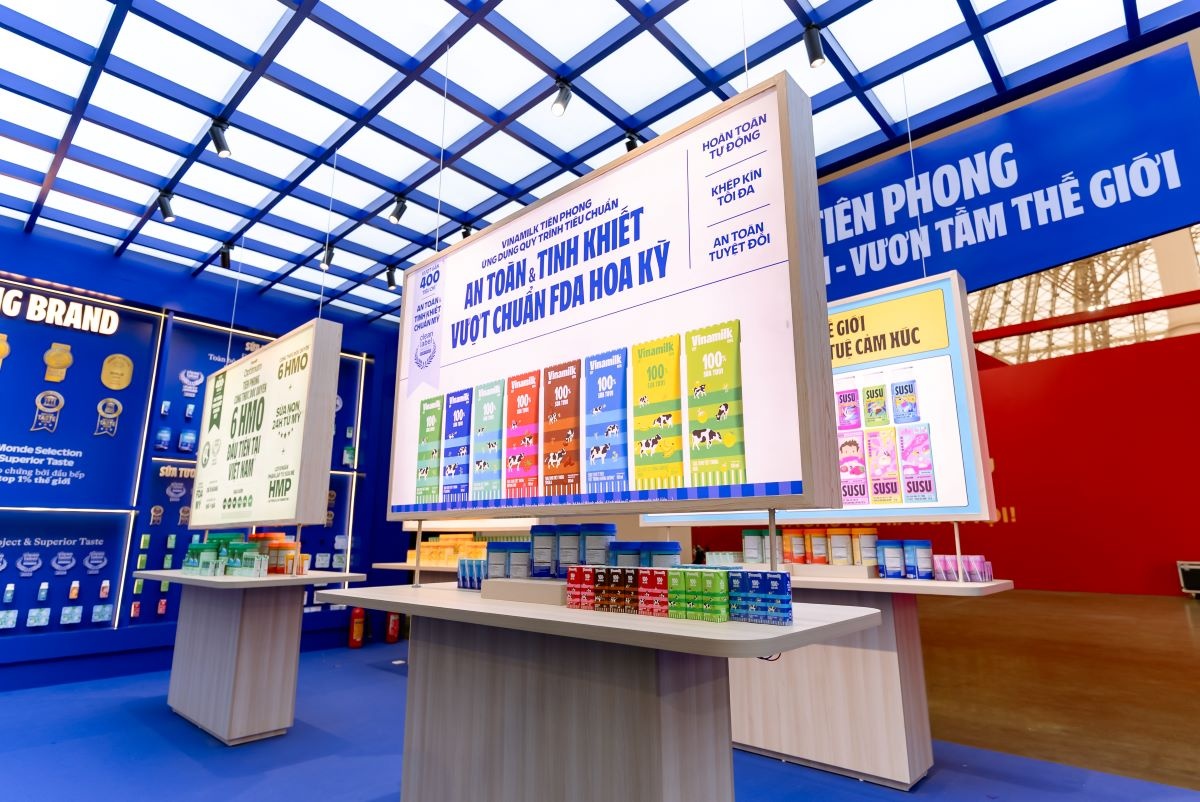 Lần đầu tiên, Vinamilk mang đến công chúng cái nhìn tổng thể về các công nghệ, tiêu chuẩn dẫn đầu thị trường (Ảnh: Duy Cường)