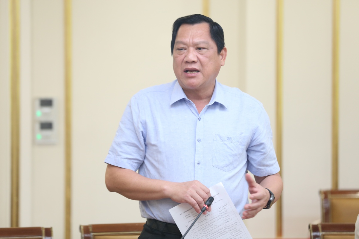 Ông Lâm Văn Bi, Phó Chủ tịch UBND tỉnh Cà Mau phát biểu tại buổi làm việc. Ông Lâm Văn Bi, Phó Chủ tịch UBND tỉnh Cà Mau phát biểu tại buổi làm việc.