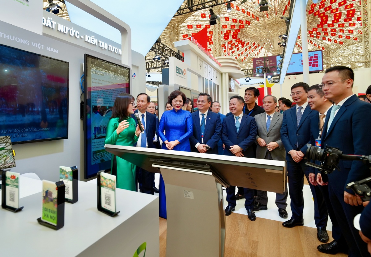 Vietcombank tham gia Triển lãm “80 năm hành trình Độc lập - Tự do - Hạnh phúc”