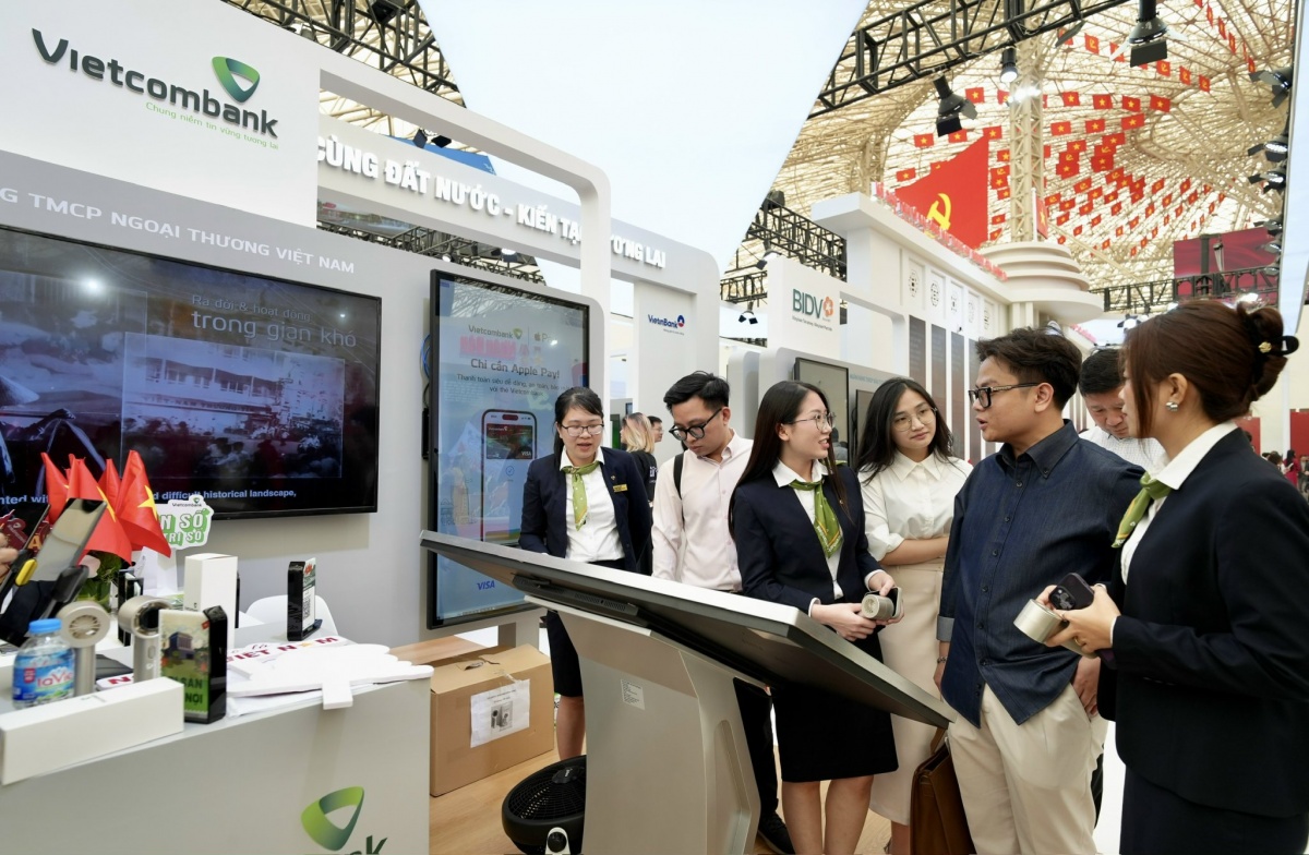 Vietcombank tham gia Triển lãm “80 năm hành trình Độc lập - Tự do - Hạnh phúc”