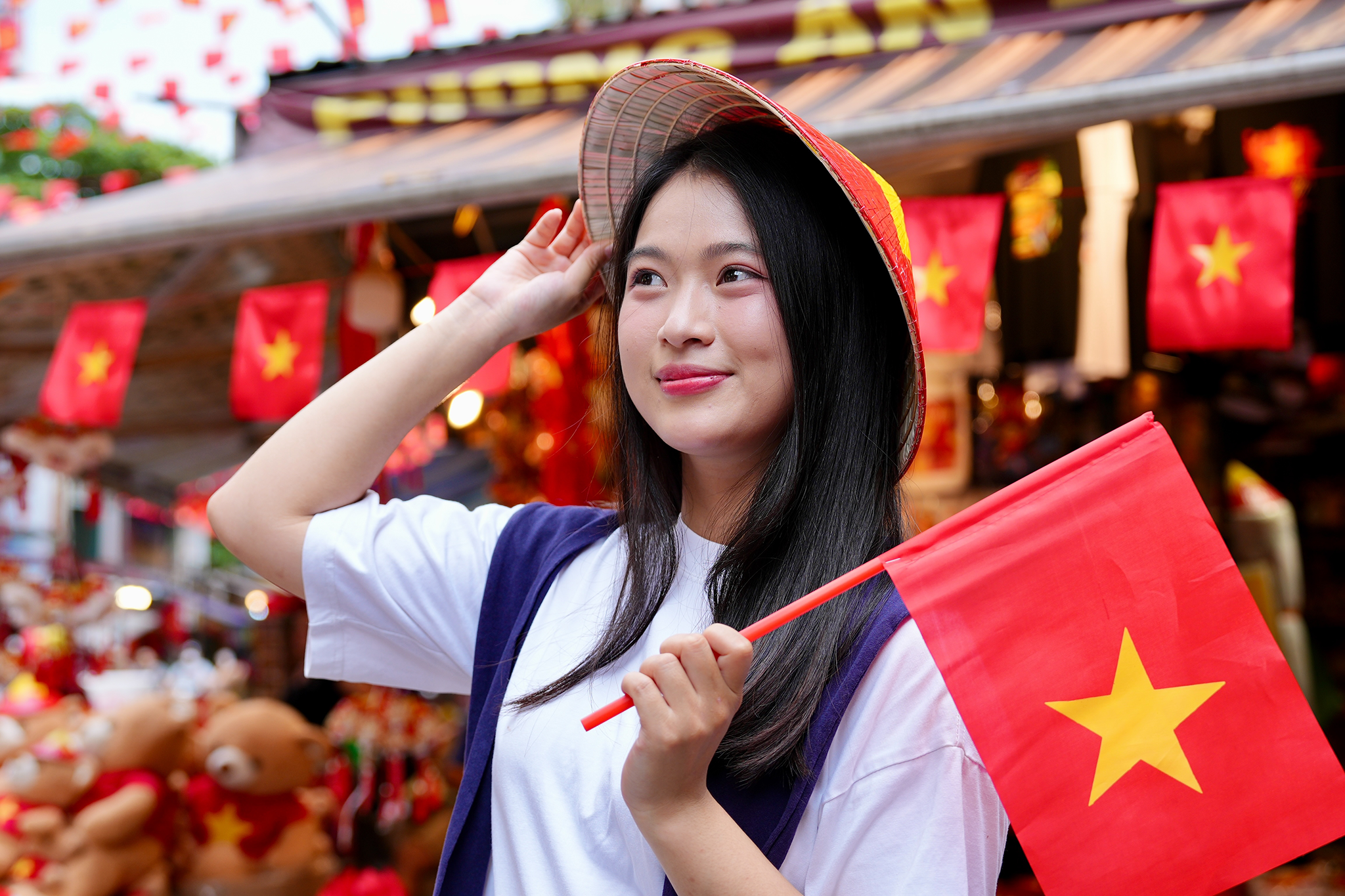 Người dân hân hoan lưu giữ dấu ấn ngày Tết Độc lập