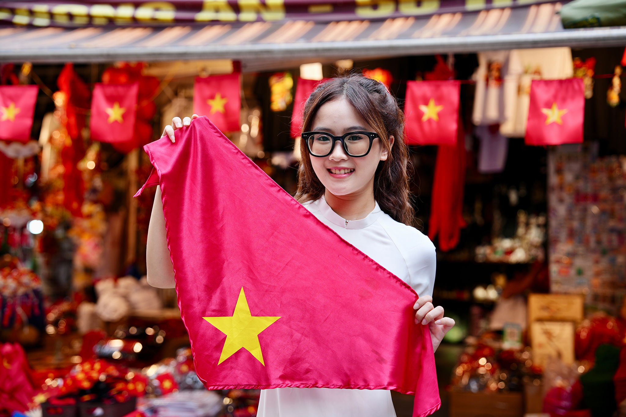 Người dân hân hoan lưu giữ dấu ấn ngày Tết Độc lập