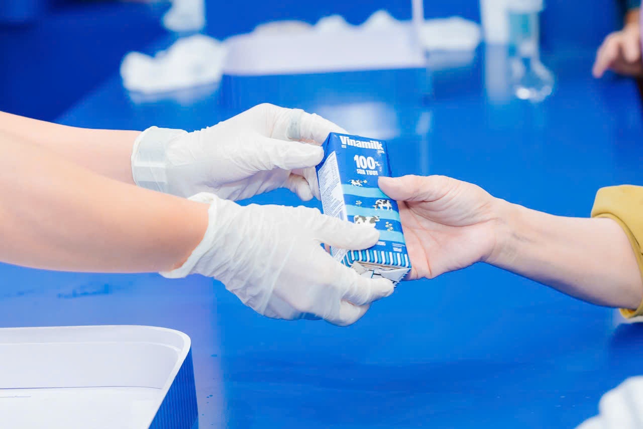 Vinamilk tạo điểm nhấn tại triển lãm thành tựu đất nước 80 năm