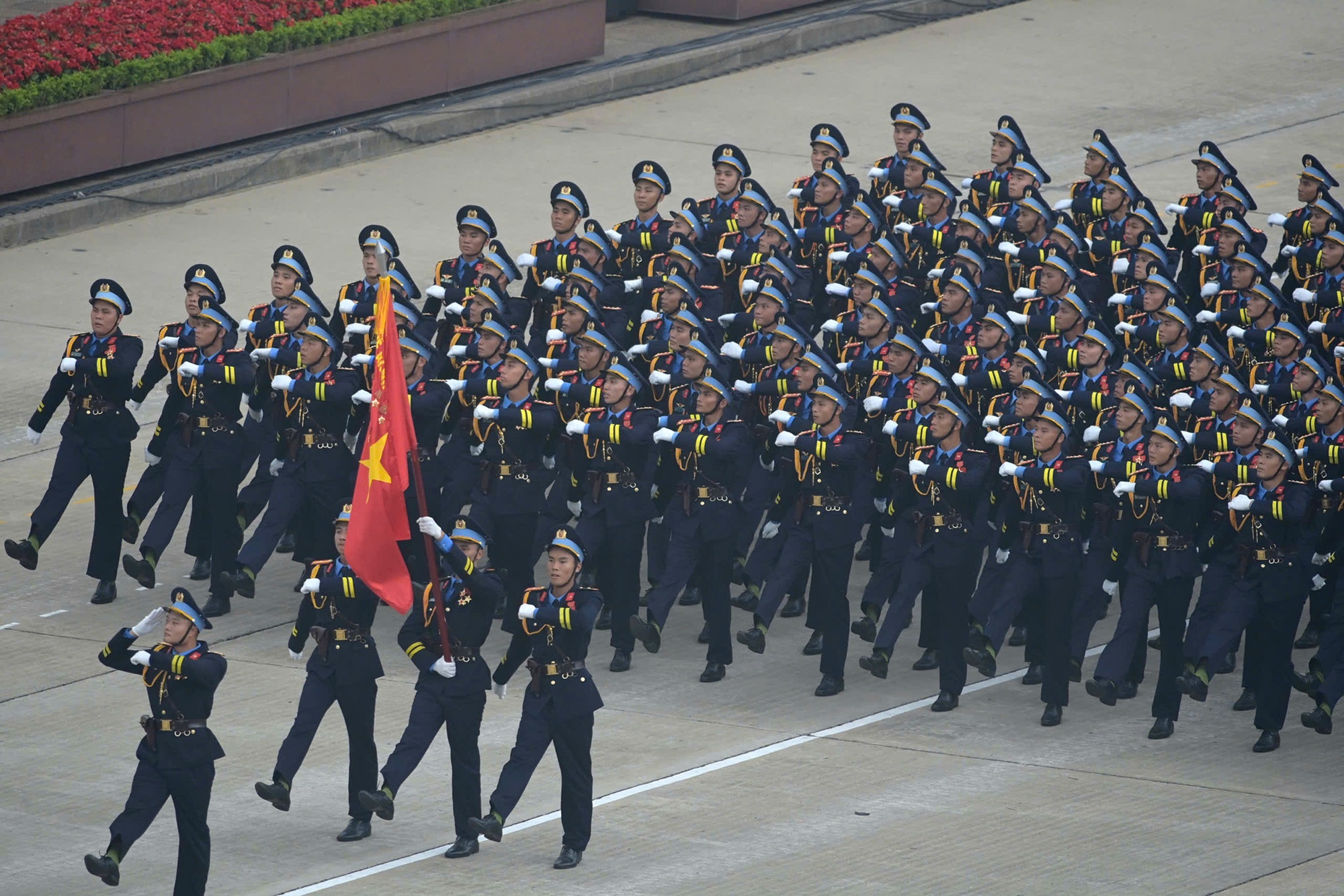 Khối Sĩ quan Phòng không - Không quân - Ảnh: VGP