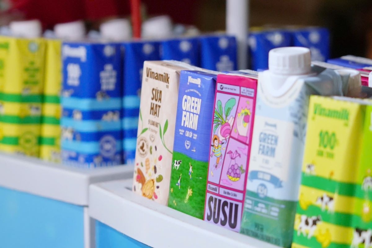 Vinamilk đồng hành cùng triệu trái tim Việt, góp mặt trong từng niềm vui nhỏ của đại lễ lớn. (Ảnh: Vi Nam)