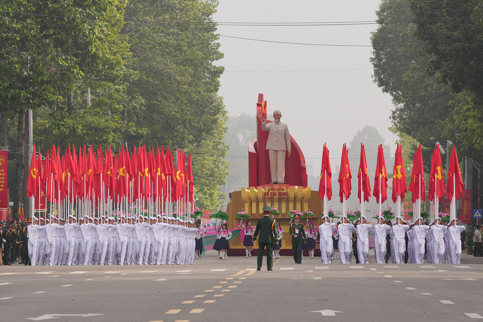 Khoảnh khắc tự hào trong ngày hội lớn của dân tộc