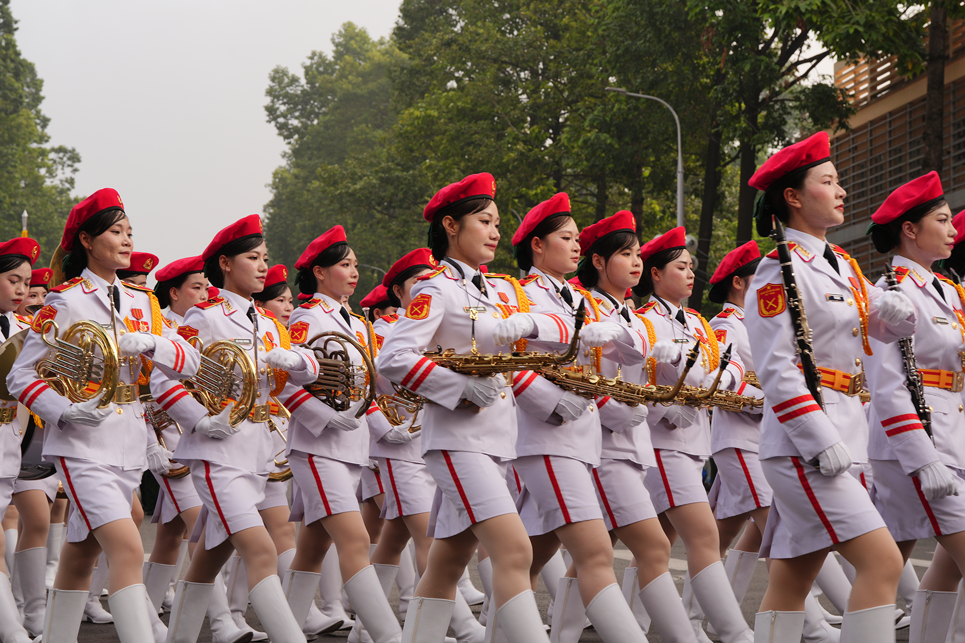 Khoảnh khắc tự hào trong ngày hội lớn của dân tộc