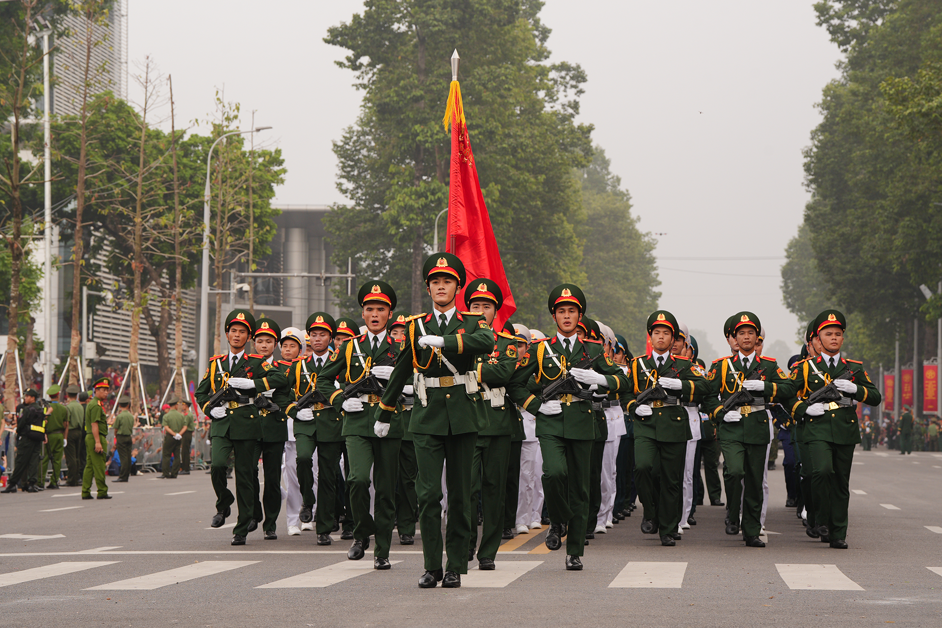 Khoảnh khắc tự hào trong ngày hội lớn của dân tộc