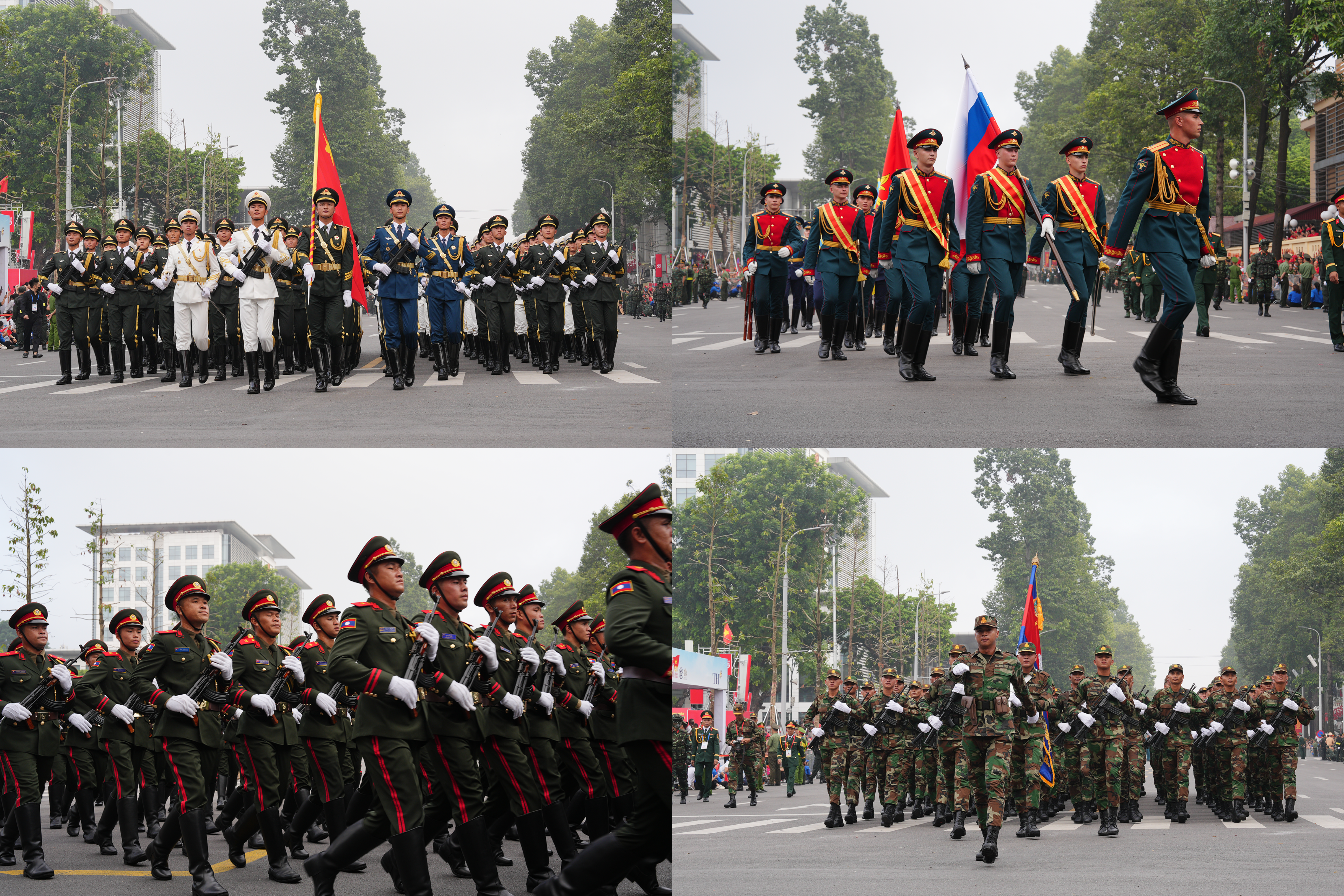 Sự tham gia của quân nhân các nước bạn bè quốc tế trong lễ diễu binh, diễu hành A80 là biểu tượng cao đẹp của tinh thần đoàn kết dân tộc, đoàn kết quốc tế vì mục tiêu hòa bình, hợp tác, hữu nghị, phát triển. Đồng thời, khẳng định đường lối đối ngoại quốc phòng đúng đắn, trách nhiệm của Việt Nam trên trường quốc tế