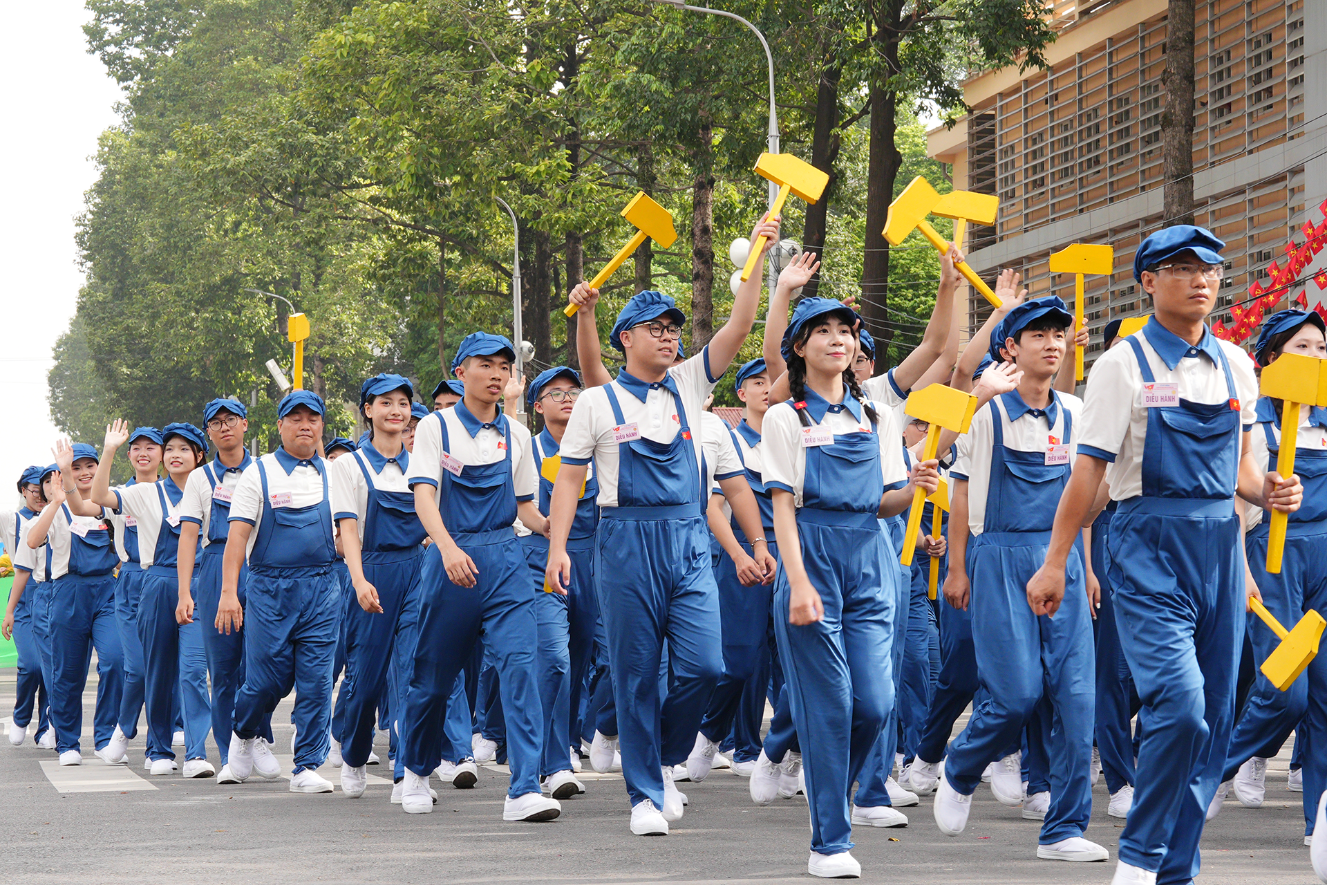 Khoảnh khắc tự hào trong ngày hội lớn của dân tộc