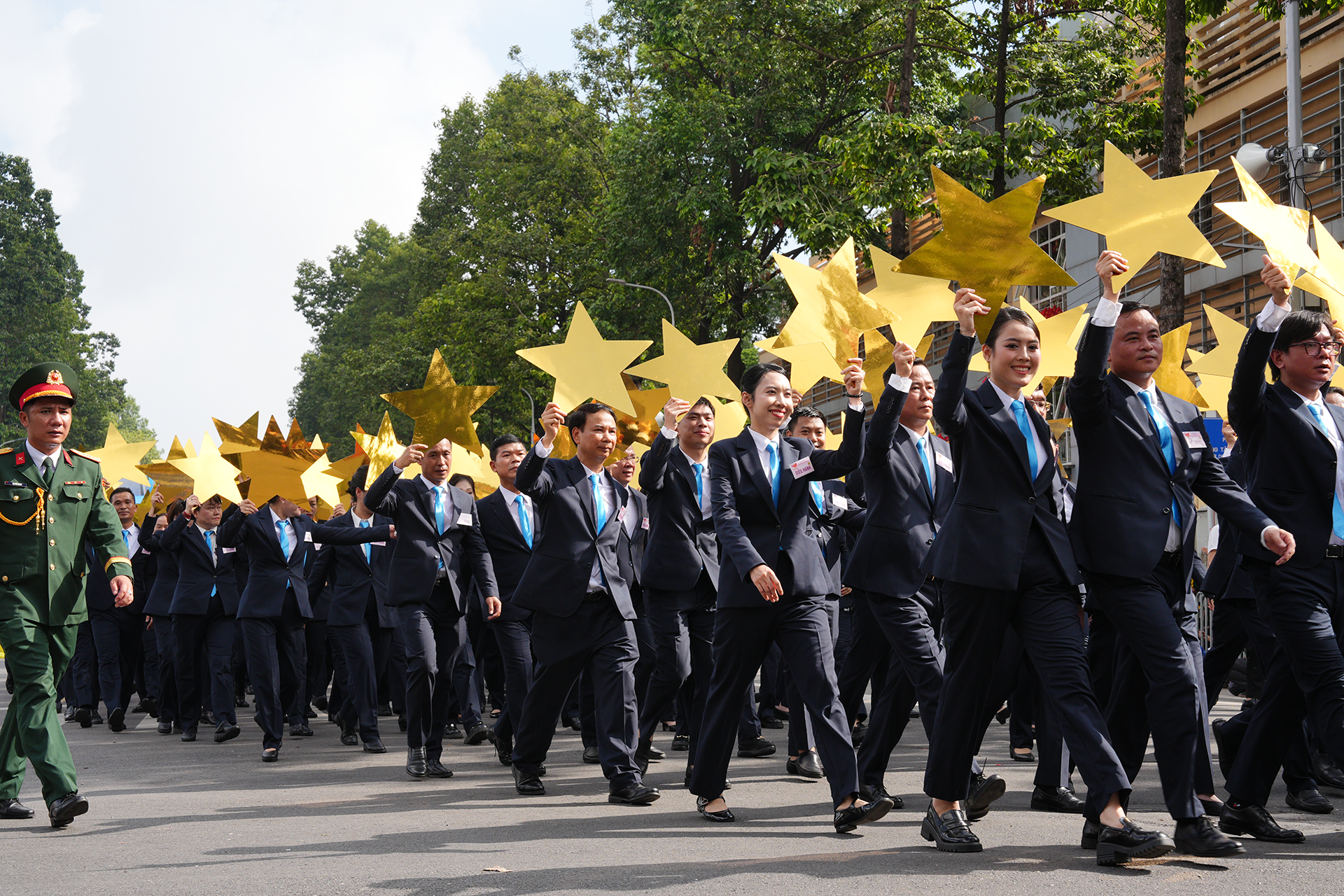 Khoảnh khắc tự hào trong ngày hội lớn của dân tộc