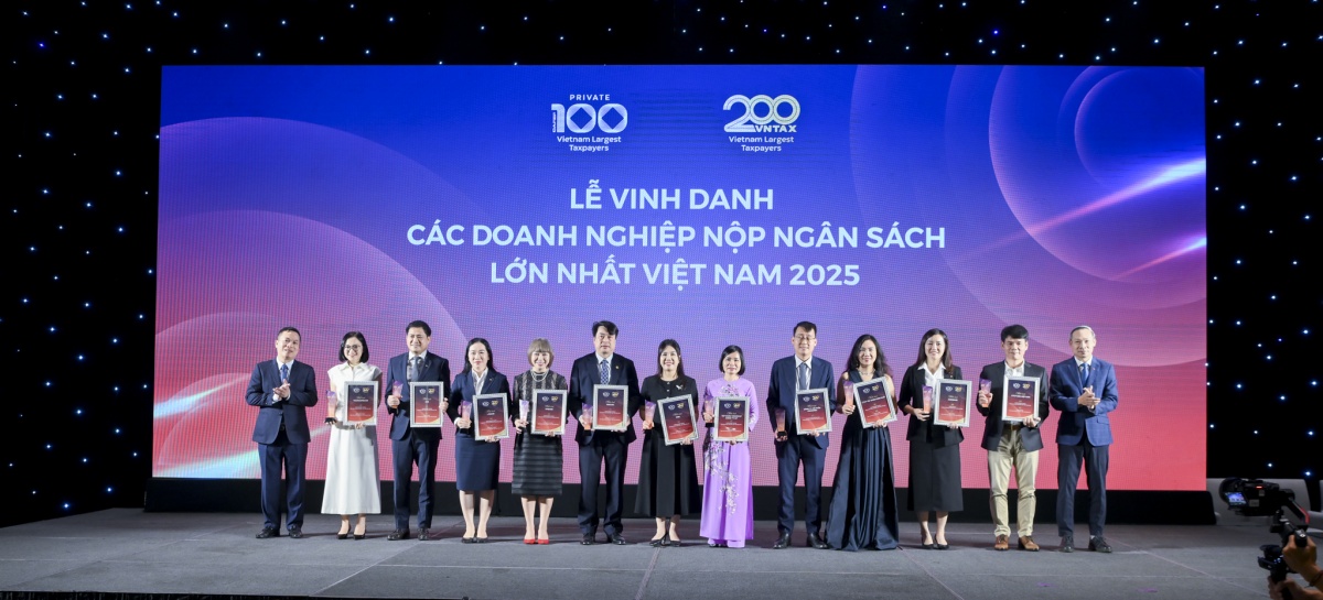 Vinh danh các doanh nghiệp nộp ngân sách lớn nhất Việt Nam 2025