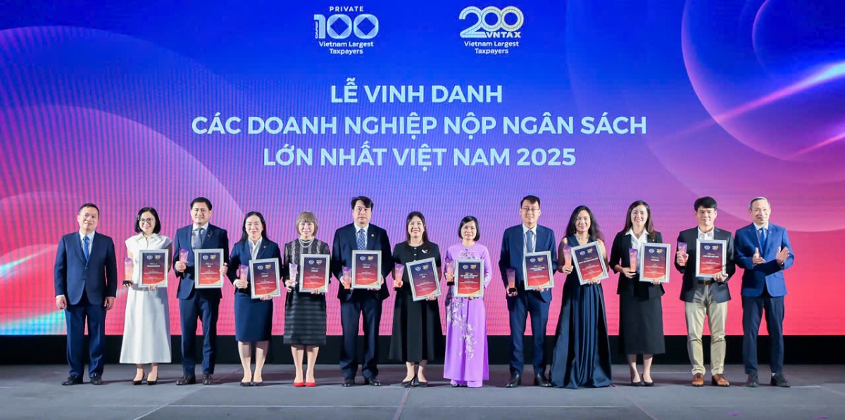 Agribank lọt Top 20 doanh nghiệp nộp ngân sách lớn nhất Việt Nam năm 2025