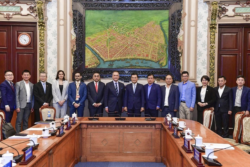 Buổi gặp mặt giữa đoàn đại biểu Mastercard và Ủy ban Nhân dân TP.HCM Buổi gặp mặt giữa đoàn đại biểu Mastercard và Ủy ban Nhân dân TP.HCM