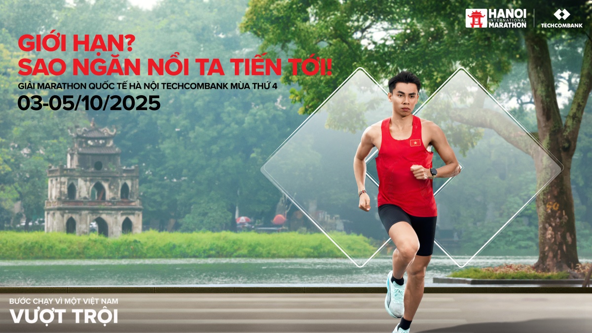 Techcombank ứng dụng đổi mới sáng tạo về công nghệ số trong giải Marathon Quốc tế mùa thứ 4