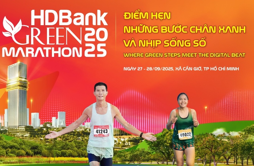 HDBank Green Marathon 2025: Điểm hẹn của những bước chân xanh và nhịp sống số