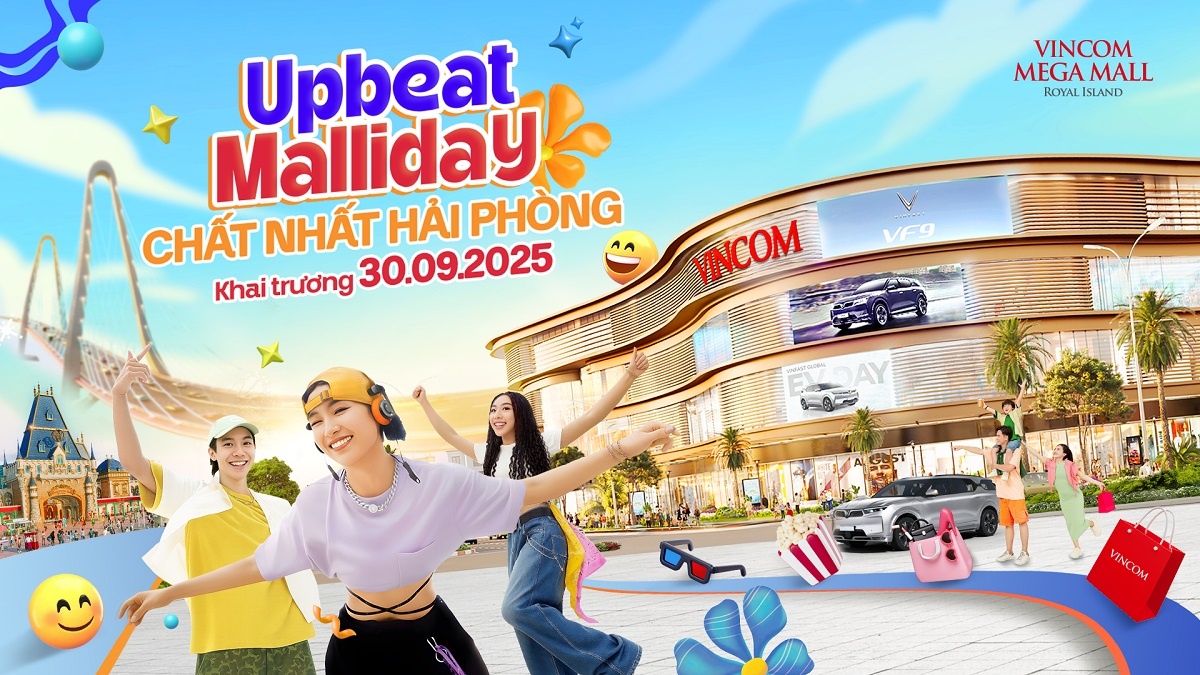 Vincom Mega Mall Royal Island hứa hẹn mang đến hành trình “Sống Chất – Sắm Chất – Ăn Chất – Chơi Chất” tại thành phố Hải Phòng