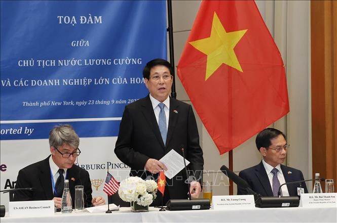 Chủ tịch nước kêu gọi cộng đồng doanh nghiệp Hoa Kỳ nắm bắt thời cơ, mở rộng hiện diện và đầu tư quy mô lớn hơn, sâu hơn tại Việt Nam