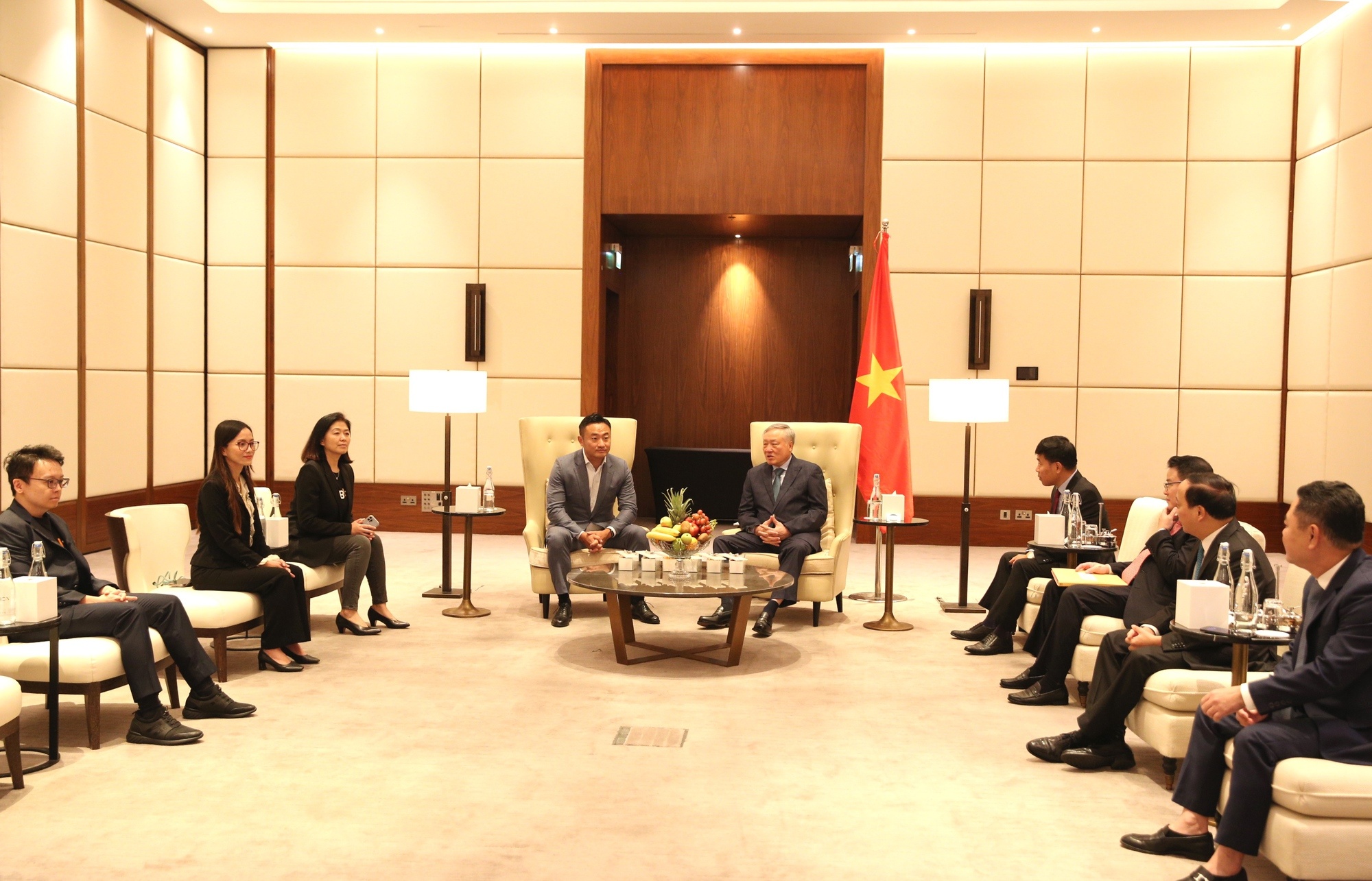 Bybit khẳng định sẵn sàng hỗ trợ xây dựng khung pháp lý, chia sẻ kinh nghiệm quốc tế và tham gia đào tạo nguồn nhân lực cho Việt Nam - Ảnh: VGP/Nguyễn Hoàng