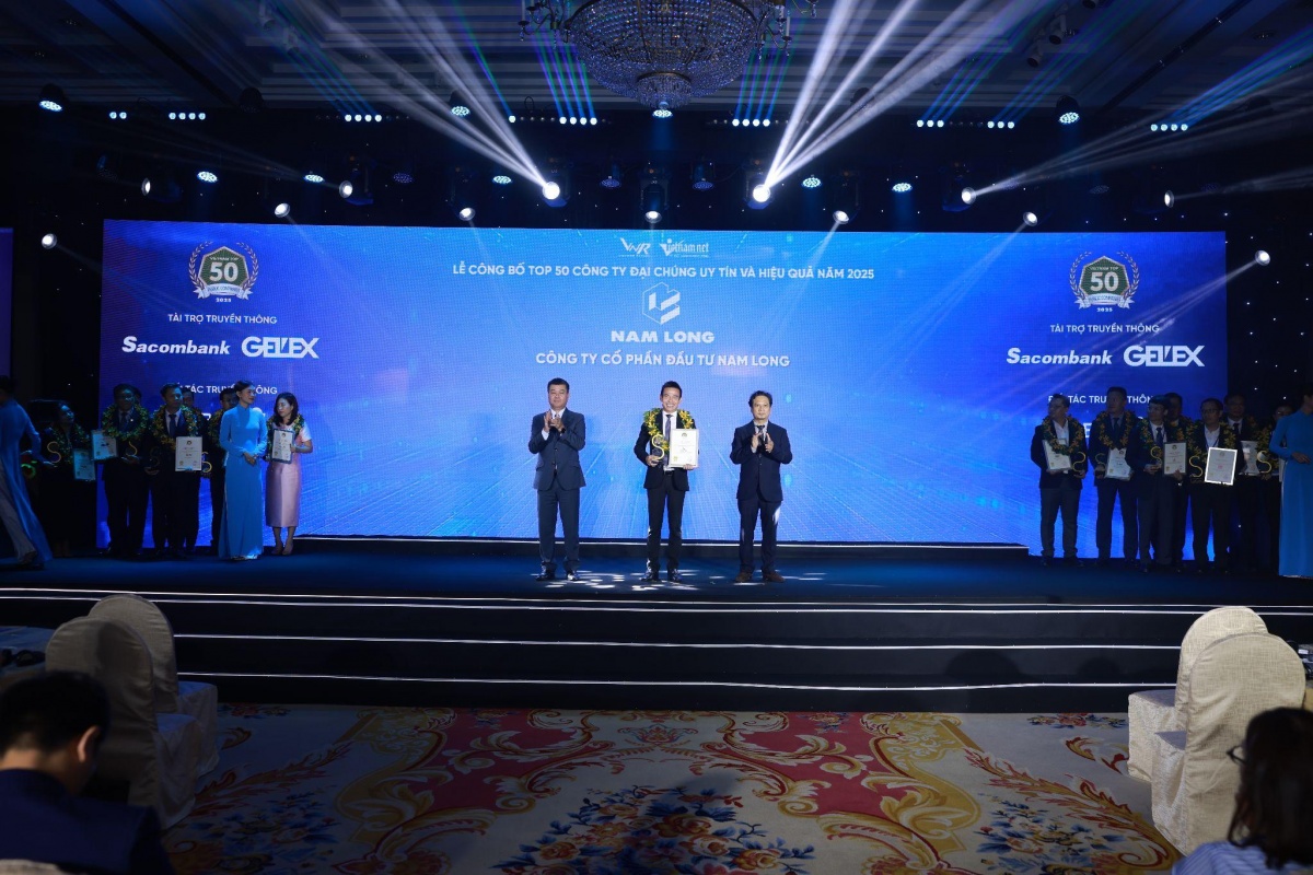  Vững vàng trước những biến động trên thị trường, Nam Long tiếp tục góp mặt trong bảng xếp hạng VIX 50 năm nay.