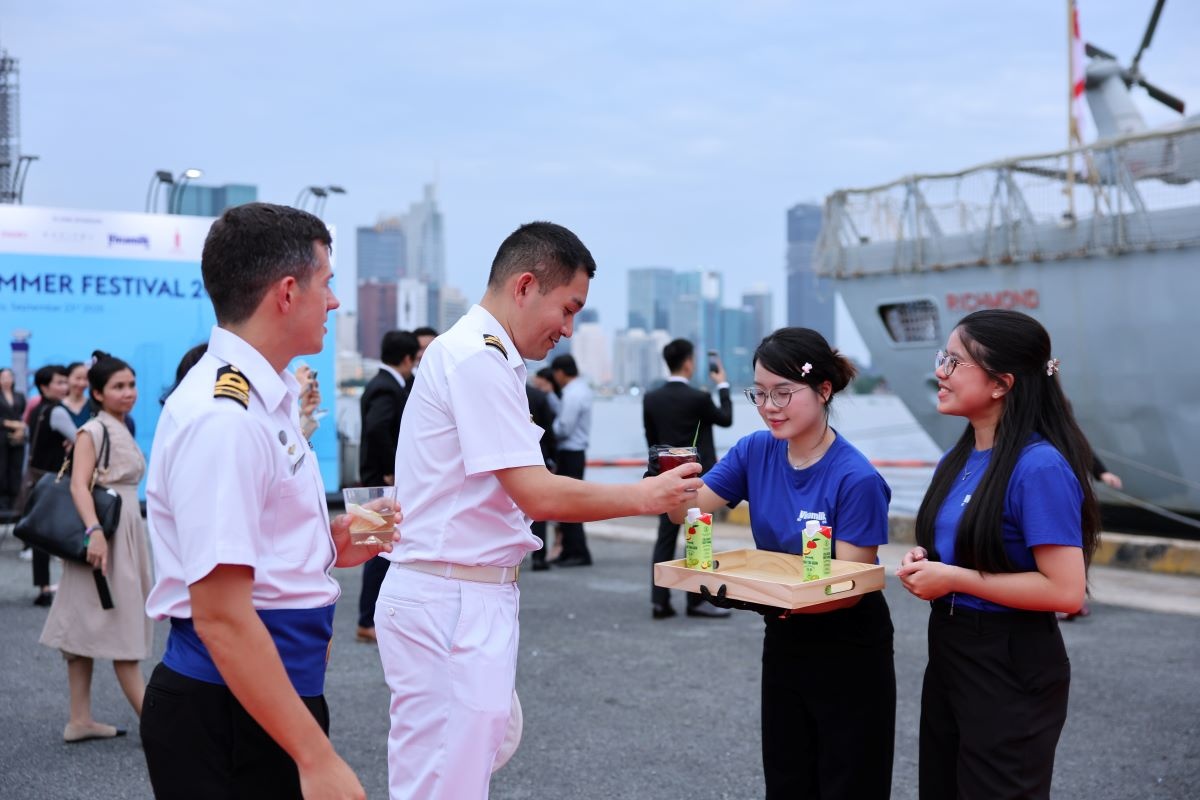 Bật mí món Việt xuất hiện trong sự kiện đón tàu Hải quân Hoàng gia Anh