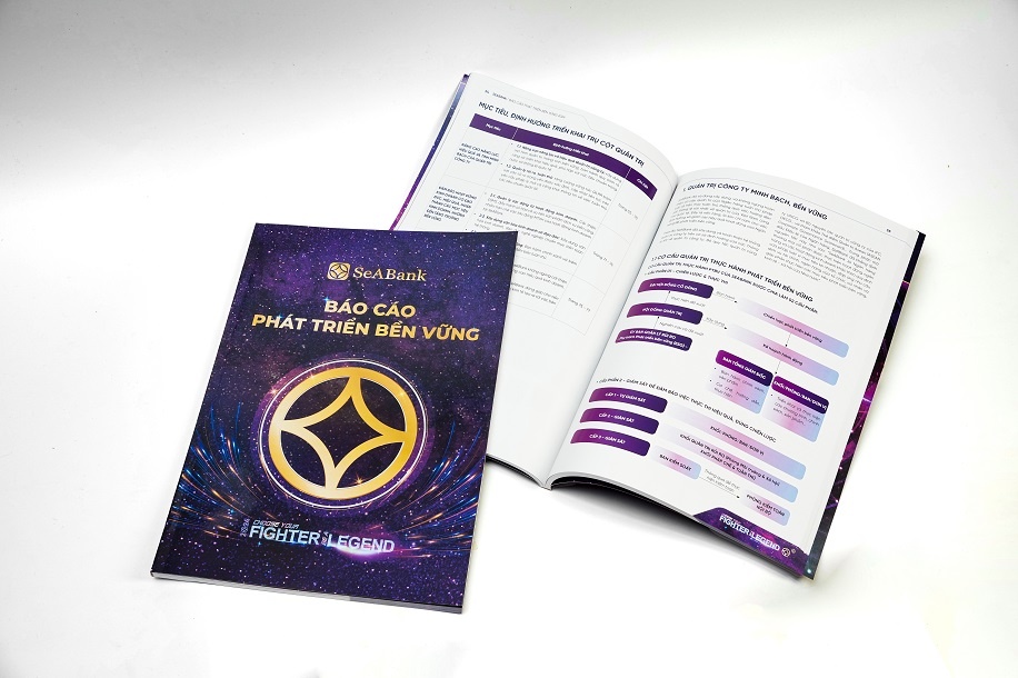 SeABank lần đầu tiên phát hành ấn phẩm Báo cáo Phát triển bền vững độc lập.