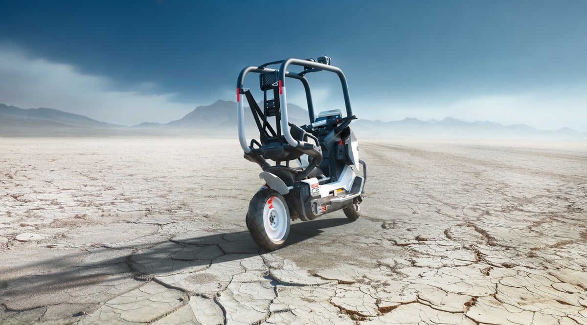 BMW trình làng mẫu xe điện concept với triết lý an toàn khác biệt