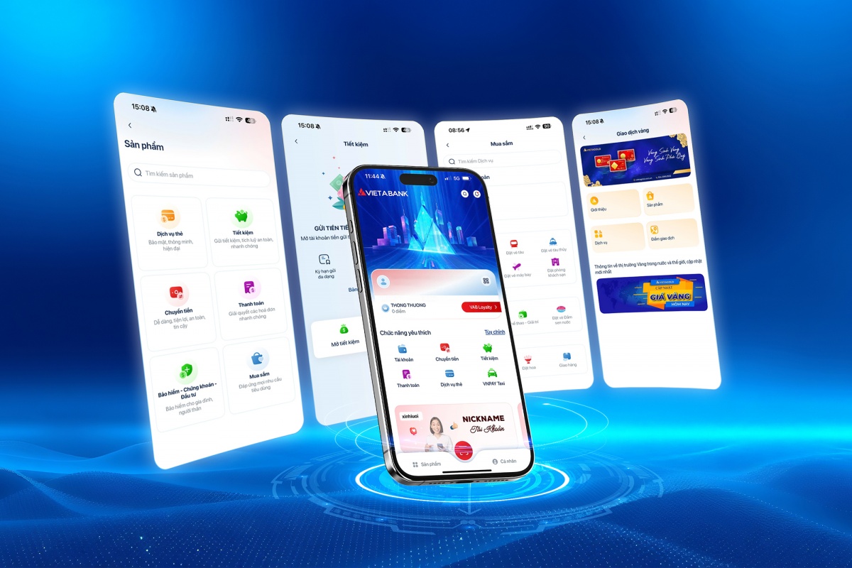 Nền tảng ngân hàng số VIETABANK kỳ vọng đem đến trải nghiệm khác biệt cho khách hàng Nền tảng ngân hàng số VIETABANK kỳ vọng đem đến trải nghiệm khác biệt cho khách hàng