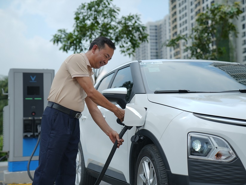 GrabCar xe điện góp phần thúc đẩy giao thông xanh