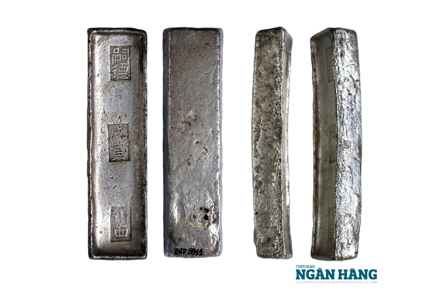 Tiền đời vua Nguyễn Dực Tông (1848 - 1883) Kỳ IIV - Thoi bạc 10 lạng Tiền đời vua Nguyễn Dực Tông (1848 - 1883) Kỳ IIV - Thoi bạc 10 lạng