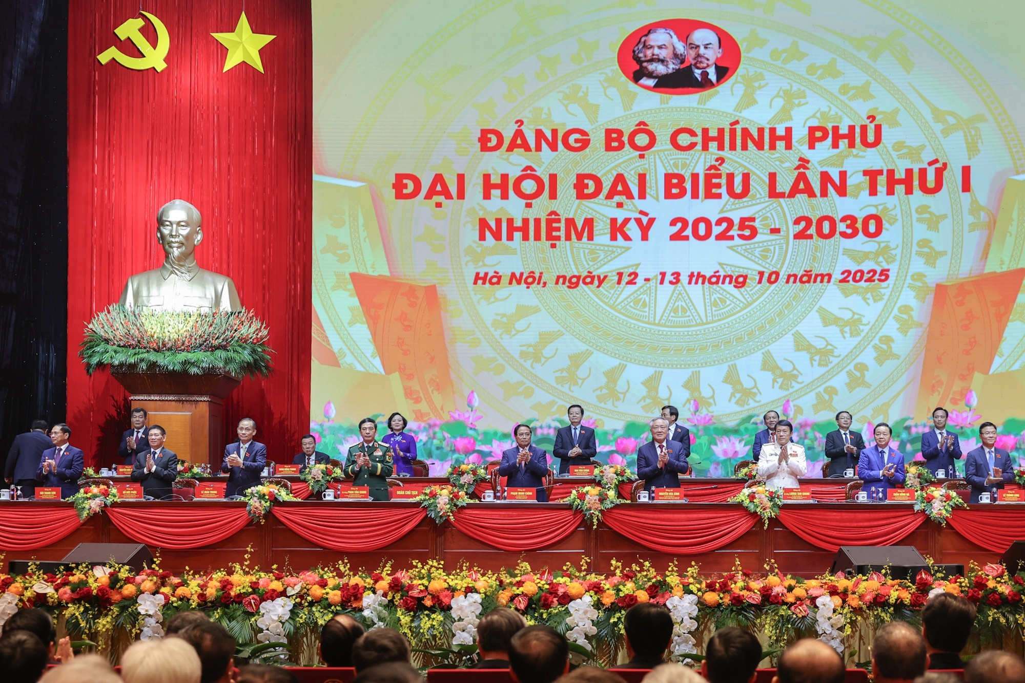 Đại hội đại biểu Đảng bộ Chính phủ lần thứ I, nhiệm kỳ 2025-2030 họp phiên trù bị - Ảnh: VGP/Nhật Bắc