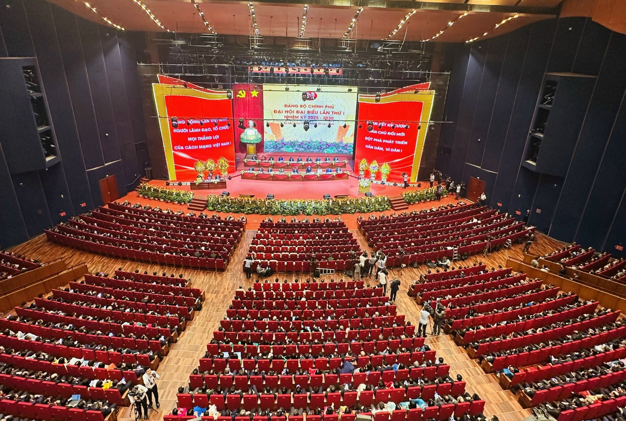 Tham dự Đại hội có 453 đại biểu chính thức - Ảnh: VGP/Đức Tuân