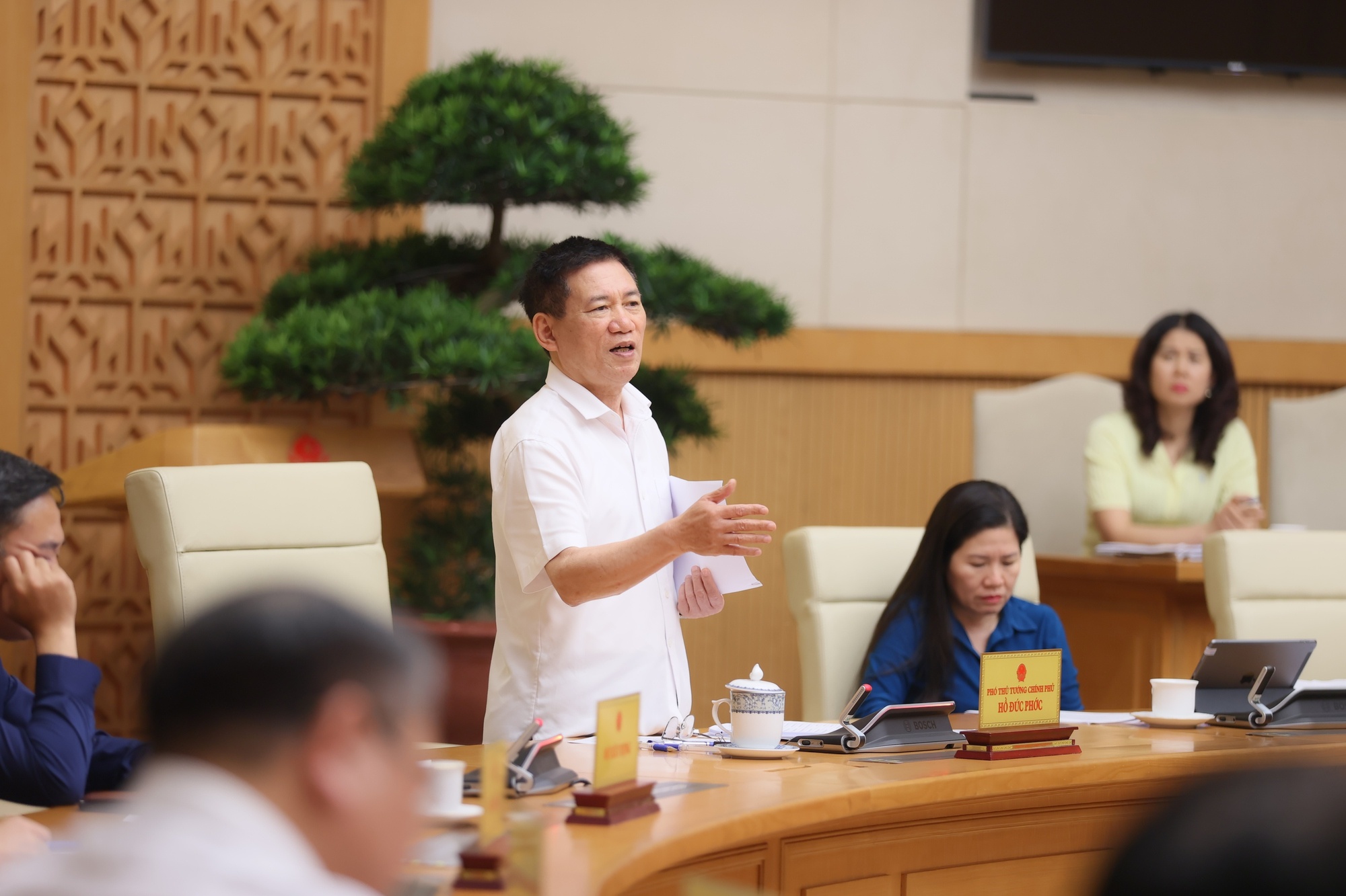 Phó Thủ tướng Hồ Đức Phớc: Việc lựa chọn, áp dụng phương pháp định giá phải bảo đảm có lợi cho nhà nước nhất - Ảnh: VGP/Trần Mạnh