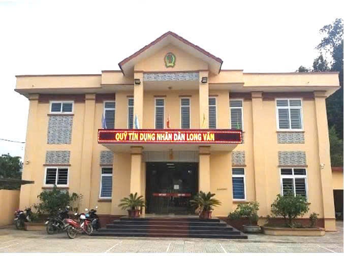 Quỹ tín dụng nhân dân Long Vân thông báo thay đổi nội dung hoạt động