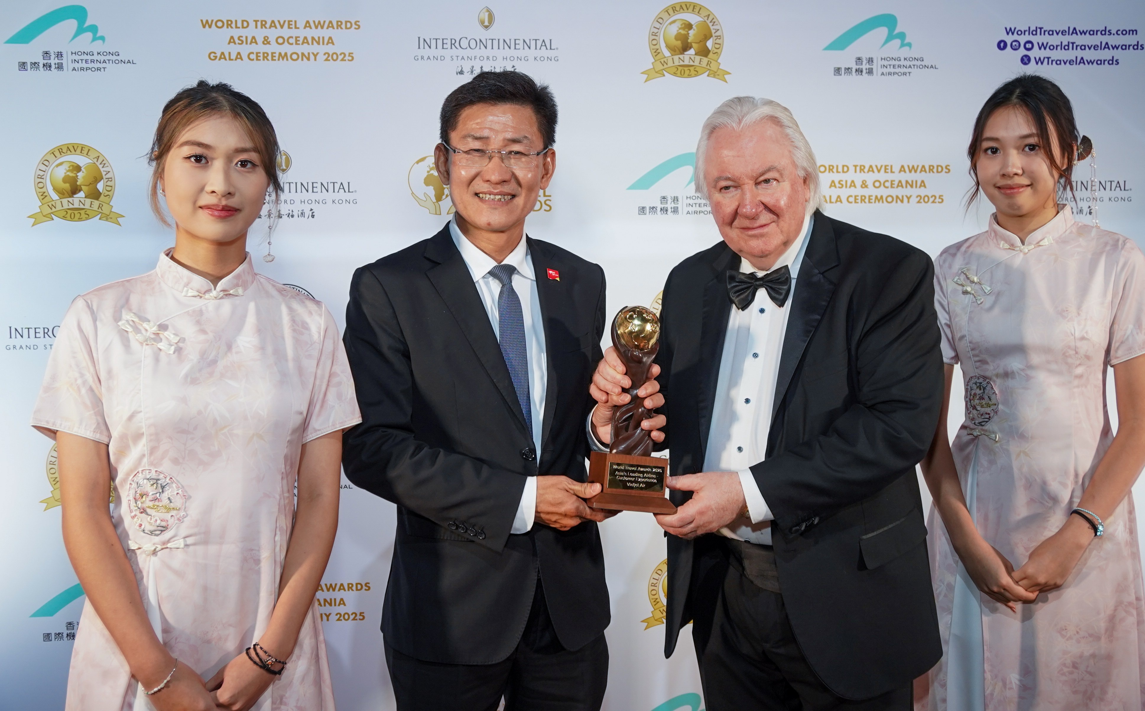 World Travel Awards vinh danh Vietjet dẫn đầu châu Á về dịch vụ khách hàng 2025