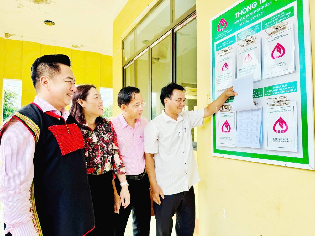 Tín dụng chính sách - điểm tựa vững chắc cho an sinh xã hội ở Đắk Lắk